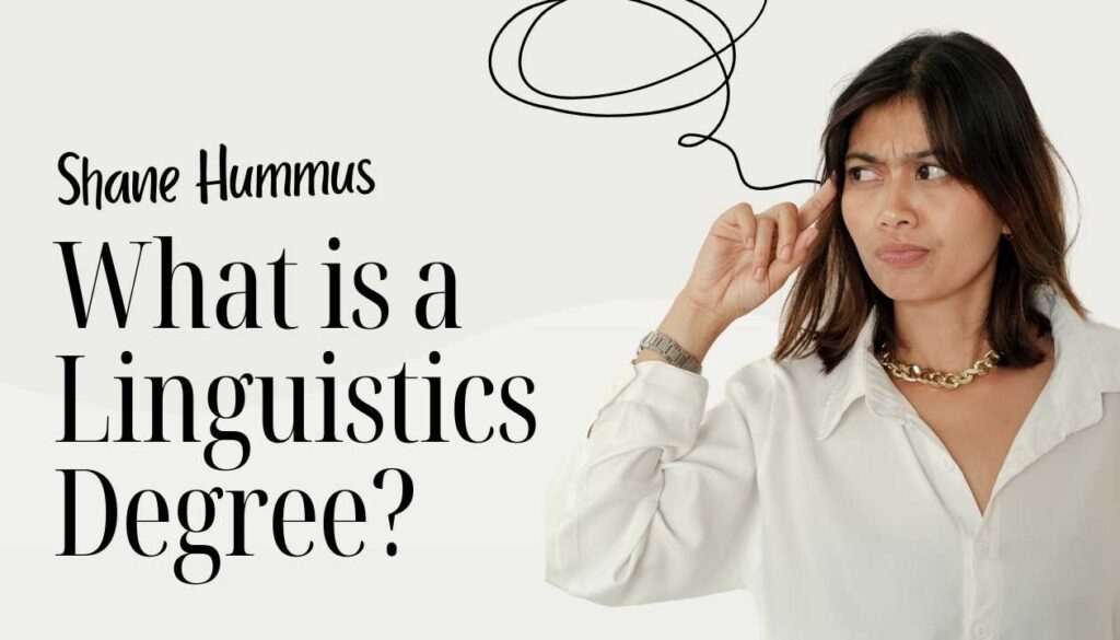 what is a linguistics degree: woman thinking