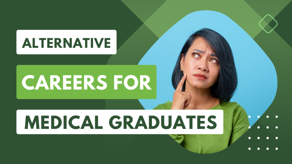 banner for alternative careers for medical graduates